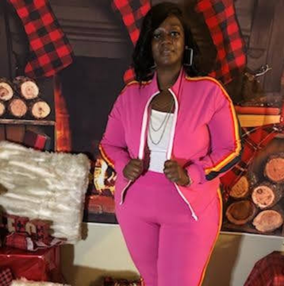 Pink Stripe Jogger